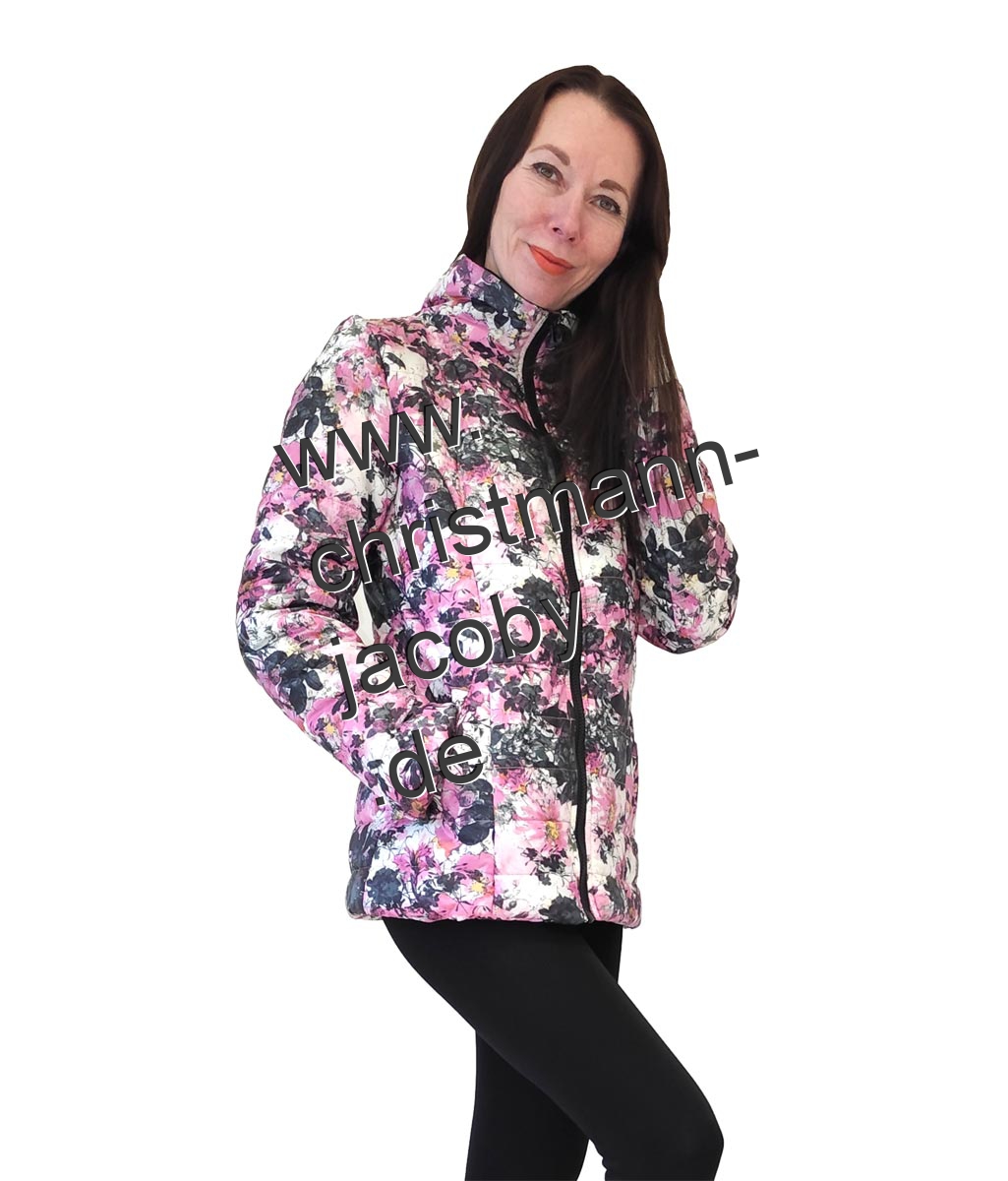 Designer-Steppjacke, bunt